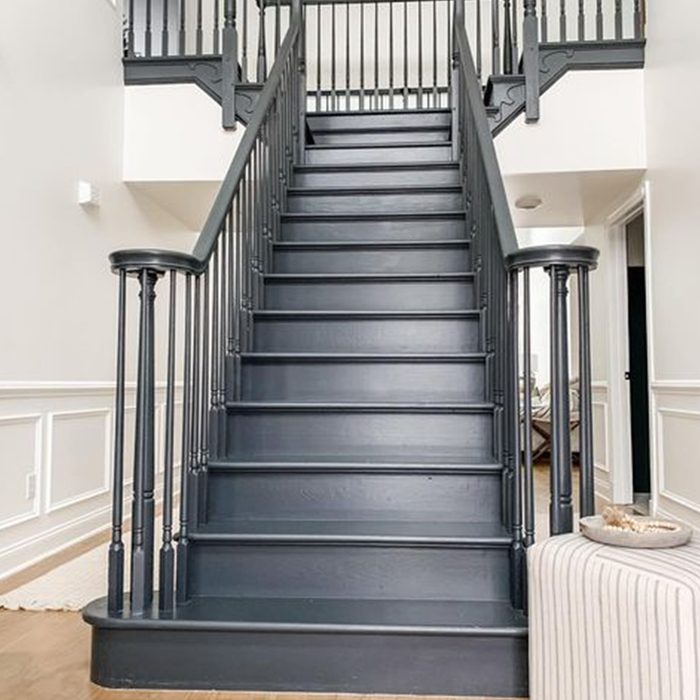 Black Painted Stair Case