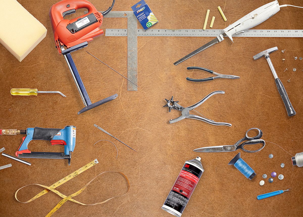 Nate Vanhoffwagen's Favorite Upholstery Tools