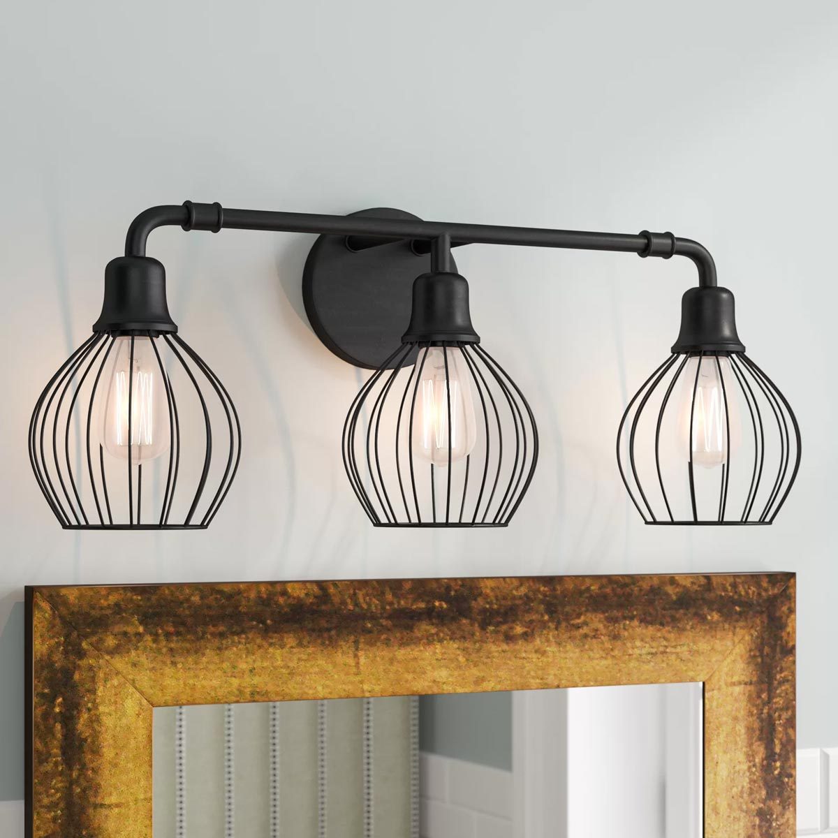 Odette 3 Light Dimmable Vanity Light