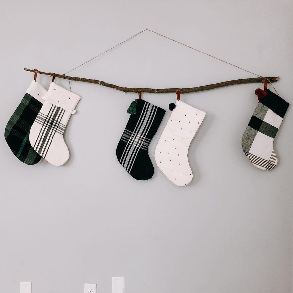 Tree Branch Stocking Holder