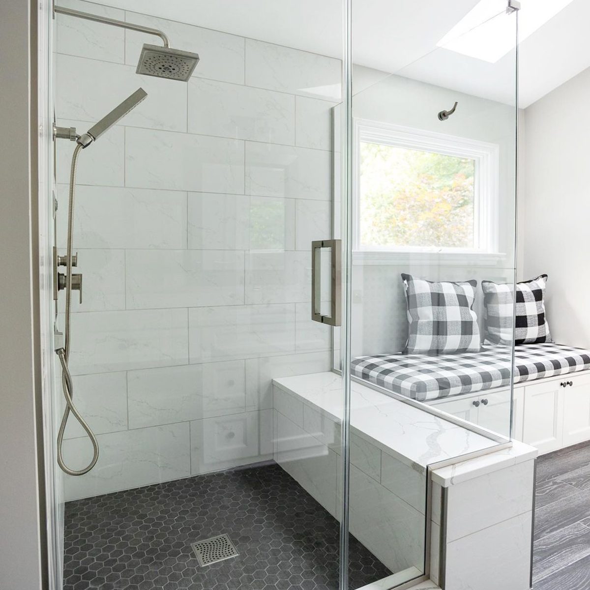 Bathroom Storage Bench