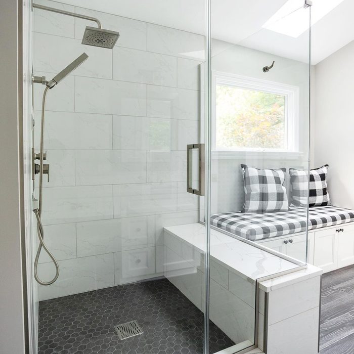 Bathroom Storage Bench