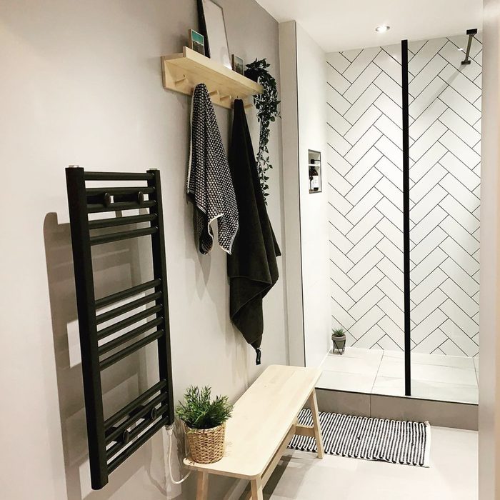 Modern Bathroom Bench