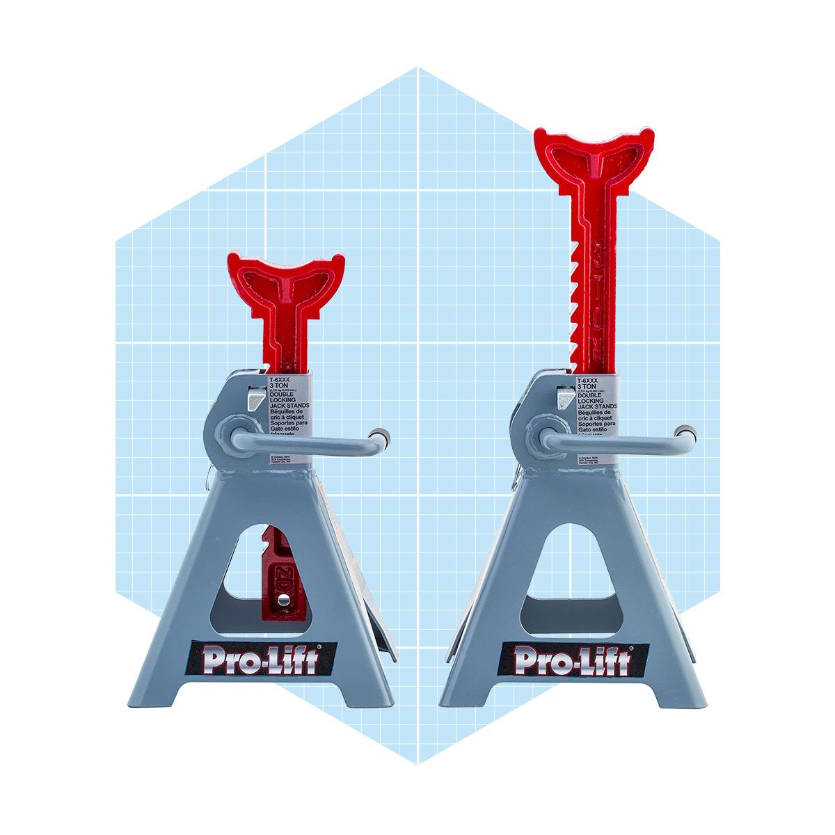 Pro Lift T 6903d Double Pin Jack Stands
