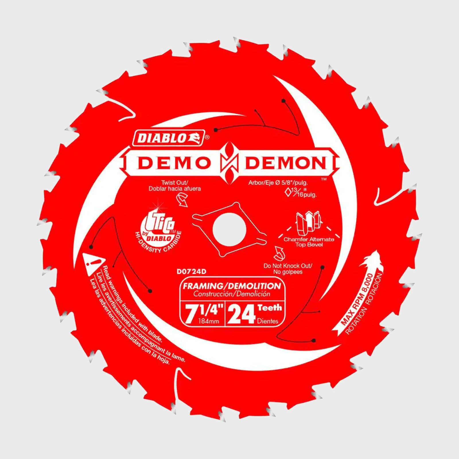 Diablo Circular Saw Blades D0724dr 64 1000