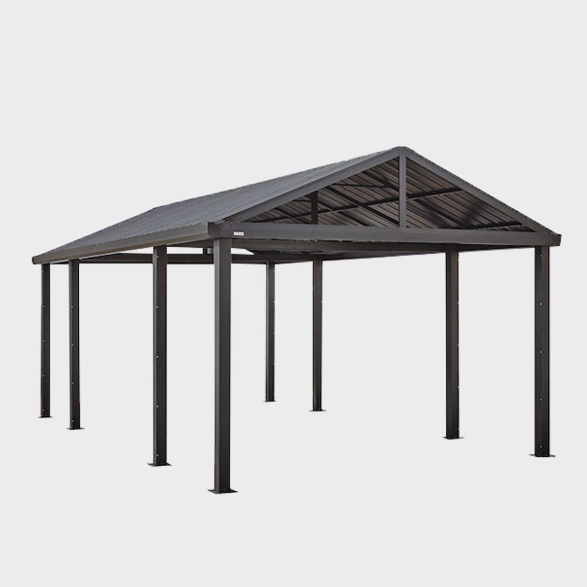 Arrow Grey Metal Carport