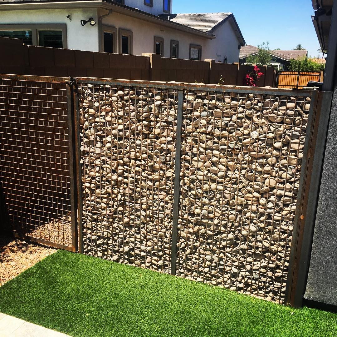 Gabion Wallside Gate