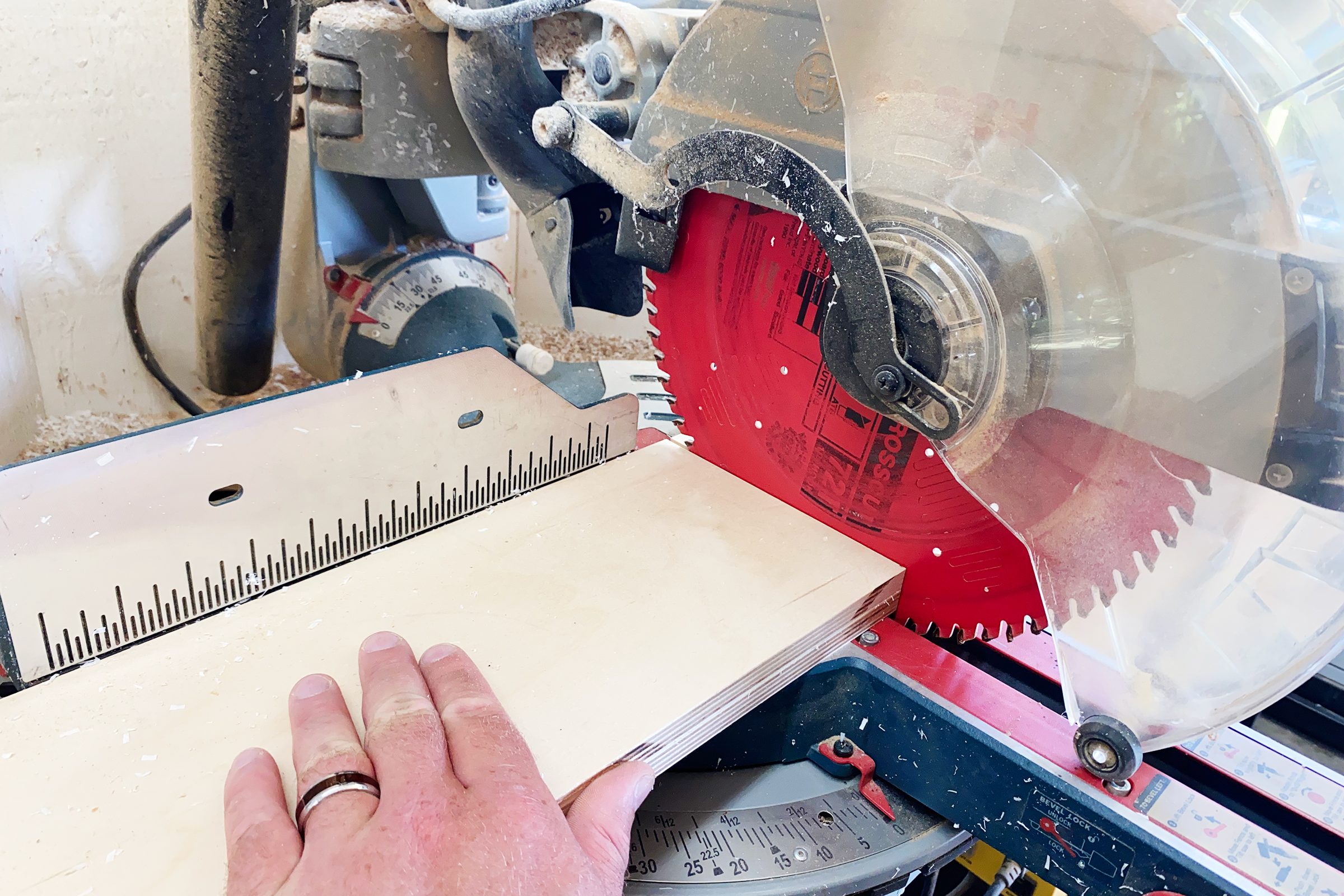 cut parts for DIY drawer dividers