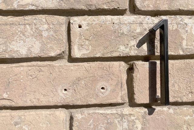 Fhm Floating House Numbers Step 5 Drill The Holes Ally Childress Jvedit