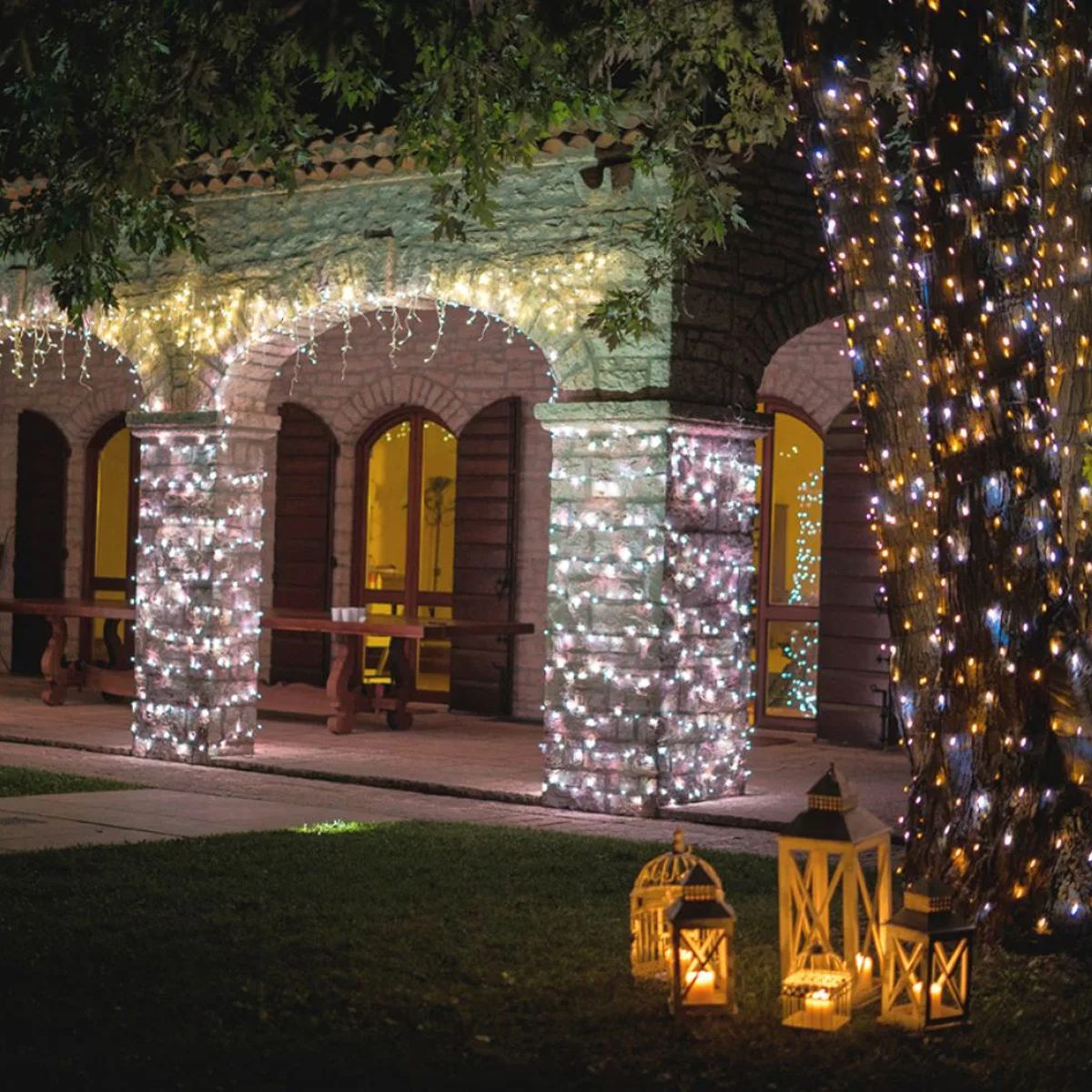 Twinkly Smart Icicle Lights LED 190 RGB Generation II