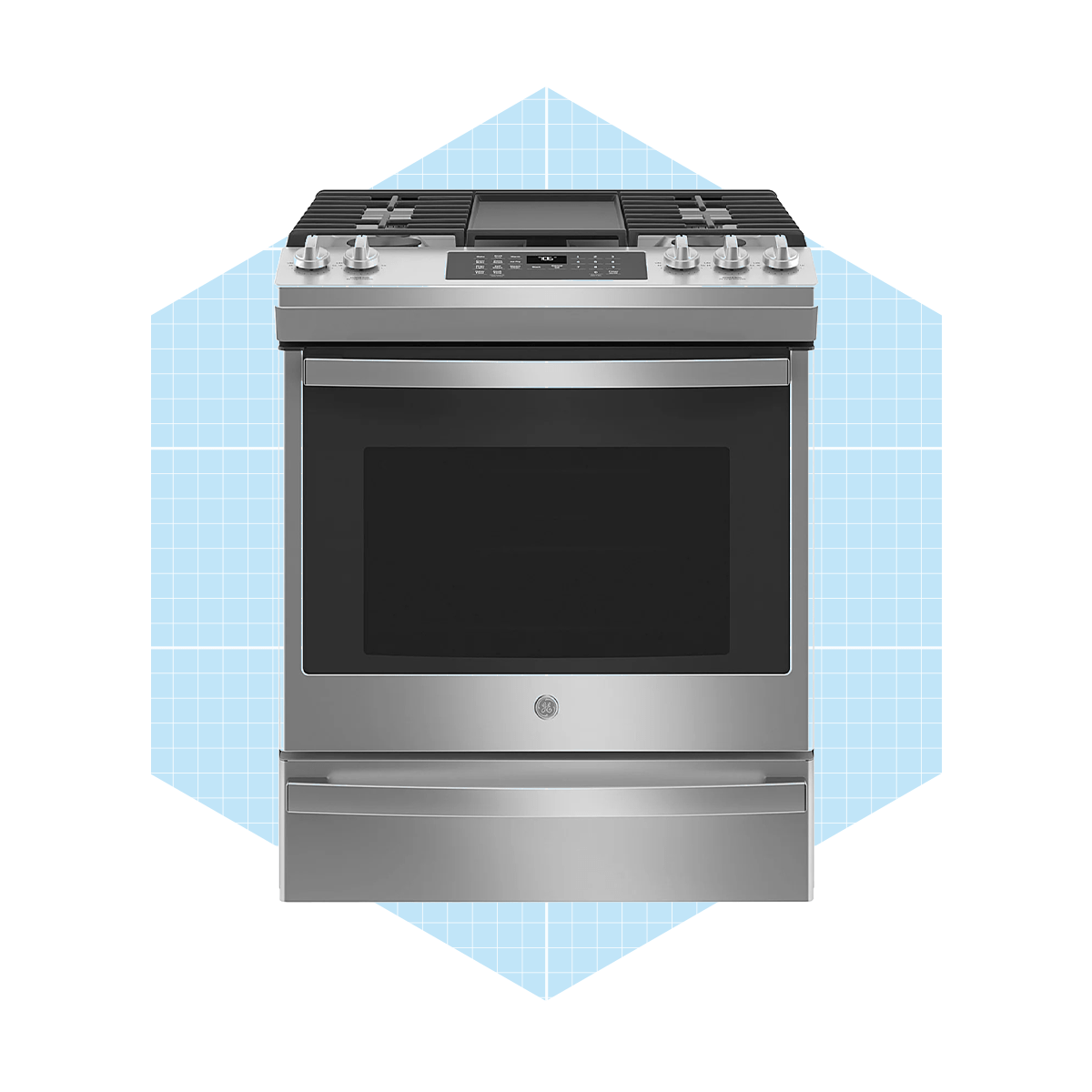Ge+appliances+30 +5.6+cubic+feet+gas+slide In+convection+range (1)
