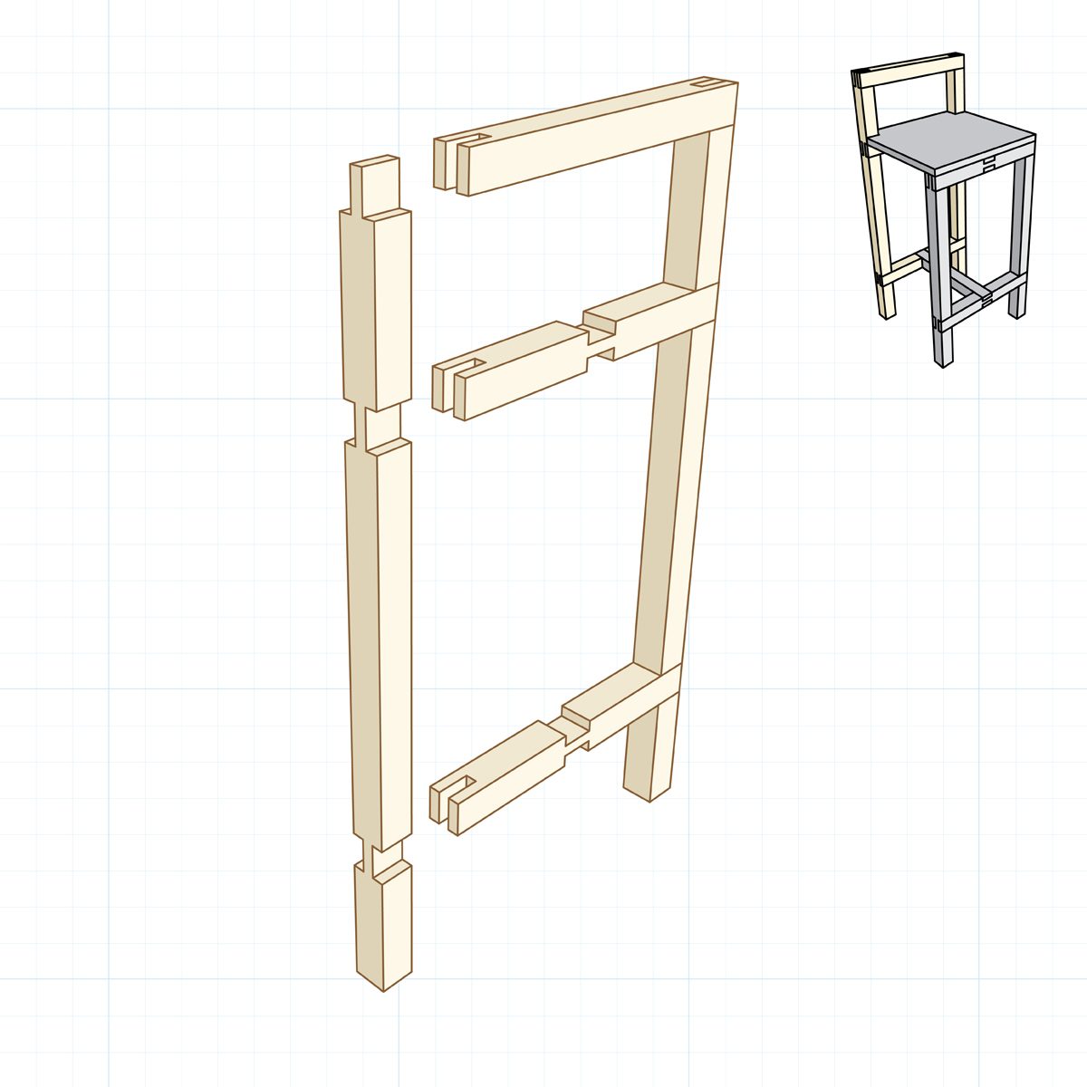 Fh Su Bh Barstool Step7