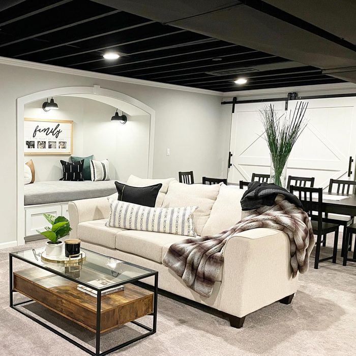 Painted Exposed Ceiling Courtesy @matrixhomesolutions Via Instagram