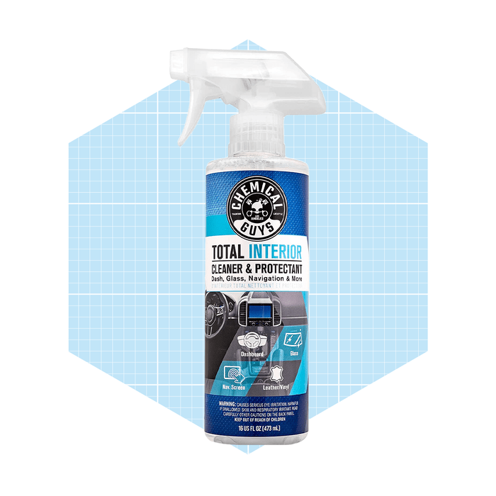 A spray bottle labeled 