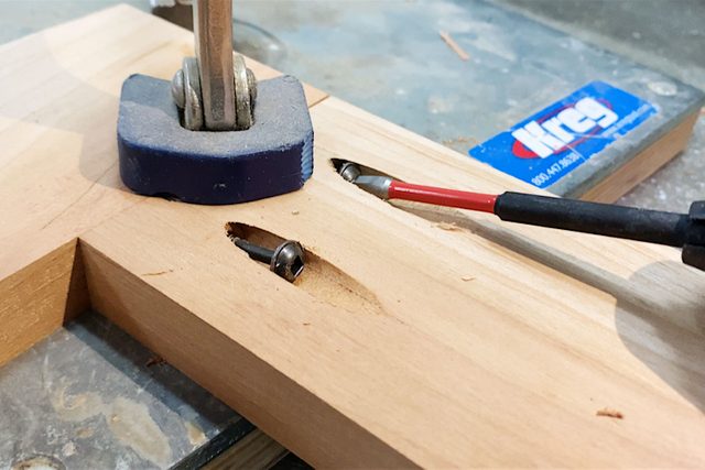 Join the trim frame together