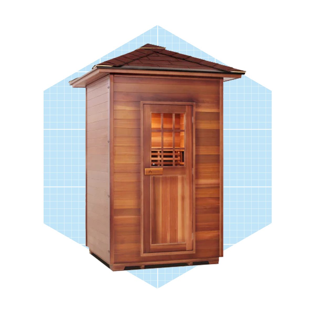 Enlighten Sierra 2 Person Outdoor Indoor Infrared Sauna Ecomm Thehardwaresupply.com