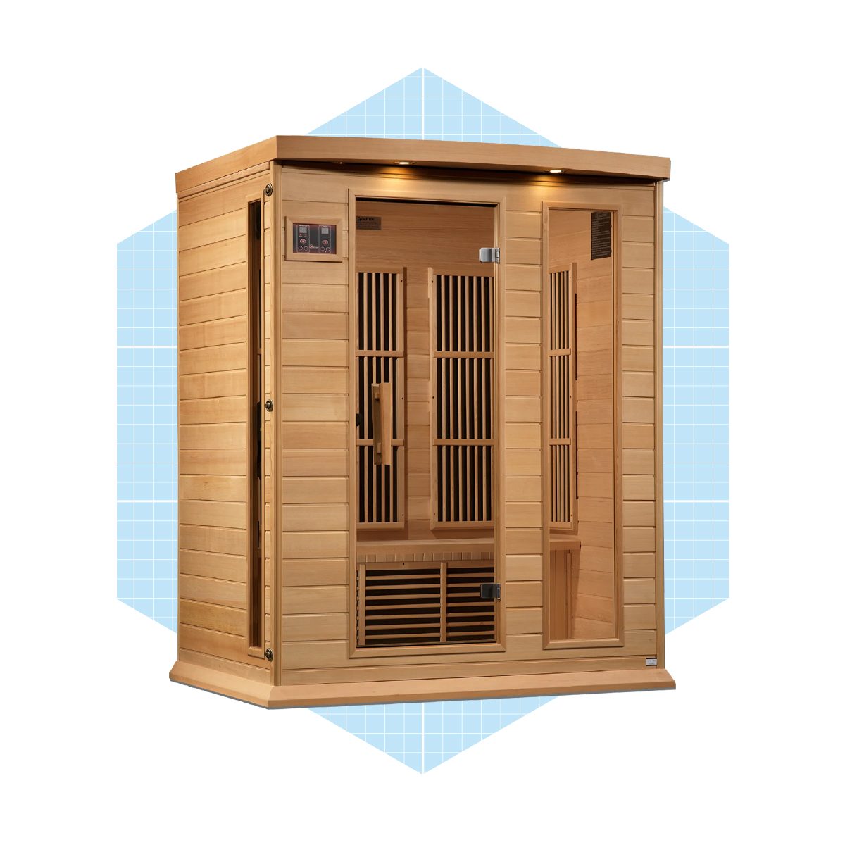 Maxxus 3 Person Low Emf Far Infrared Sauna Ecomm Dynamicsaunasdirect.com