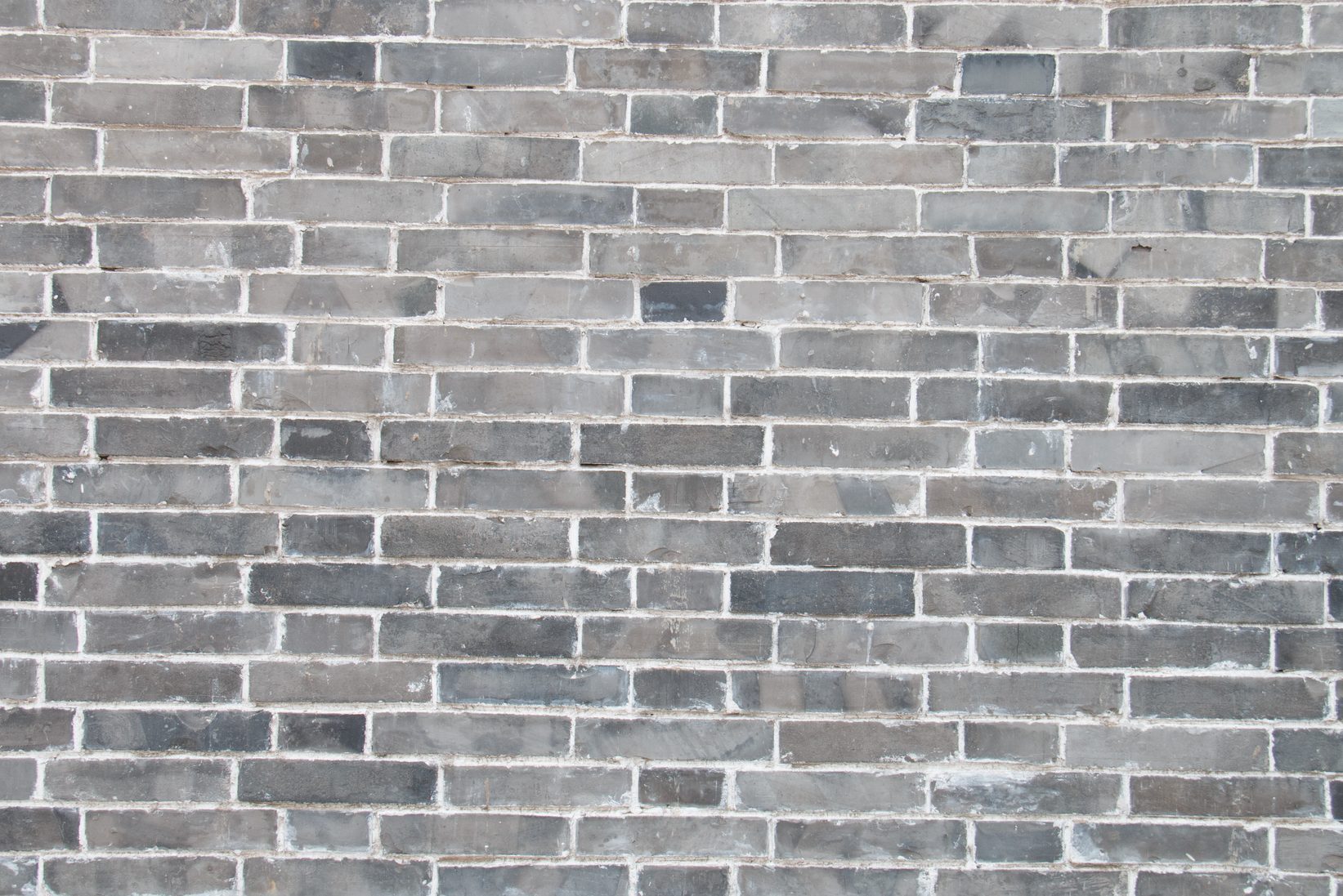 Gray brick wall background