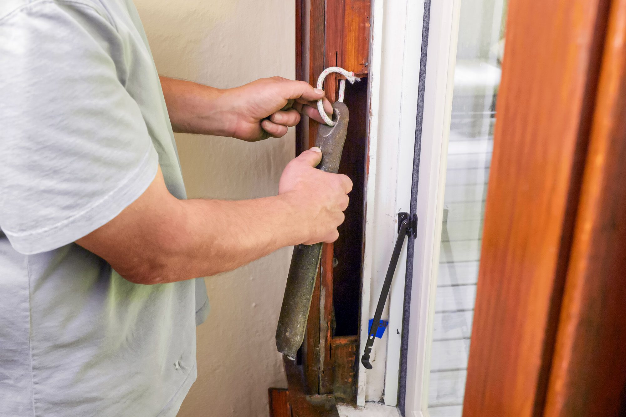 Replacing Window Sash Cord