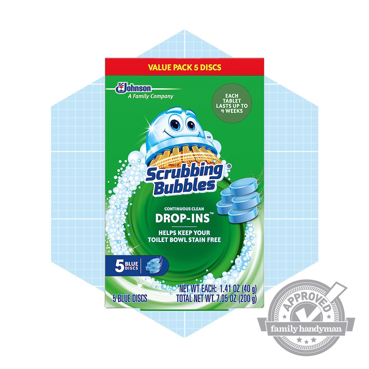 Scrubbing Bubbles Drop Ins Toilet Cleaning Tablets