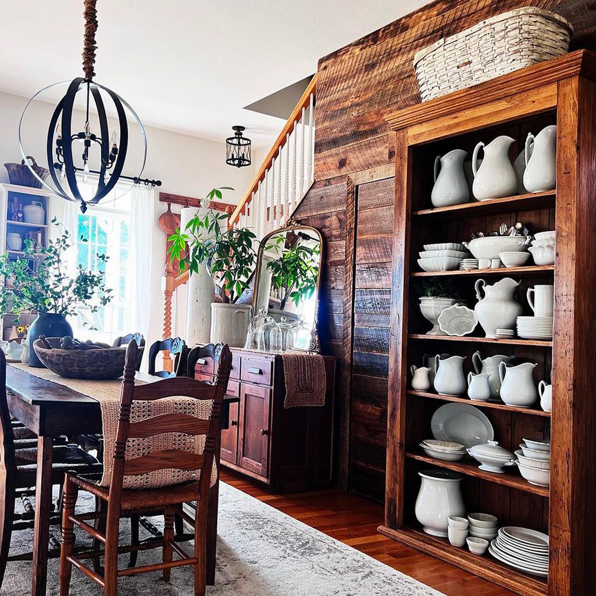 Wood on Wood courtesy farmhouseonoakridge 