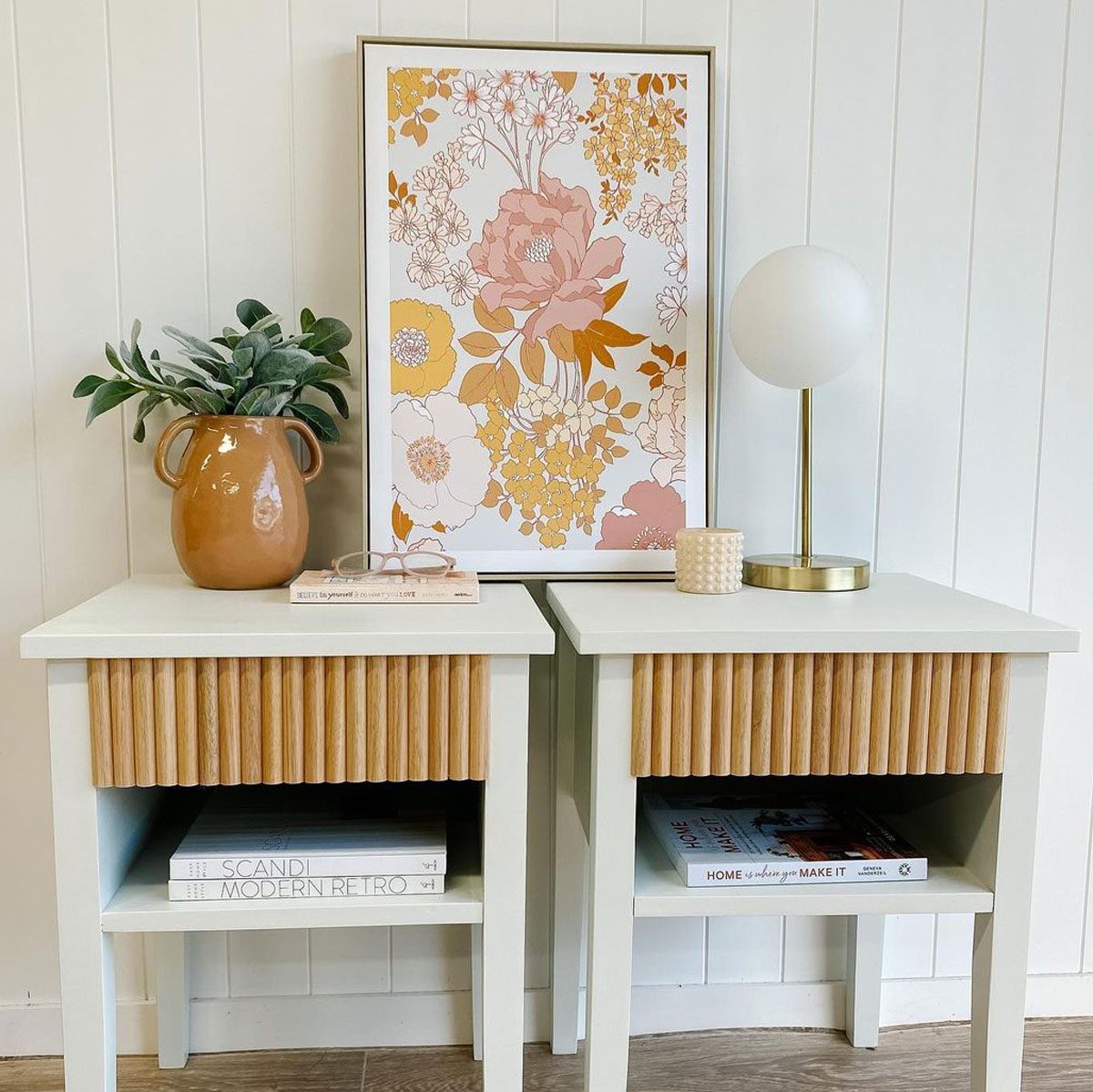 Fluted Wood Contrast