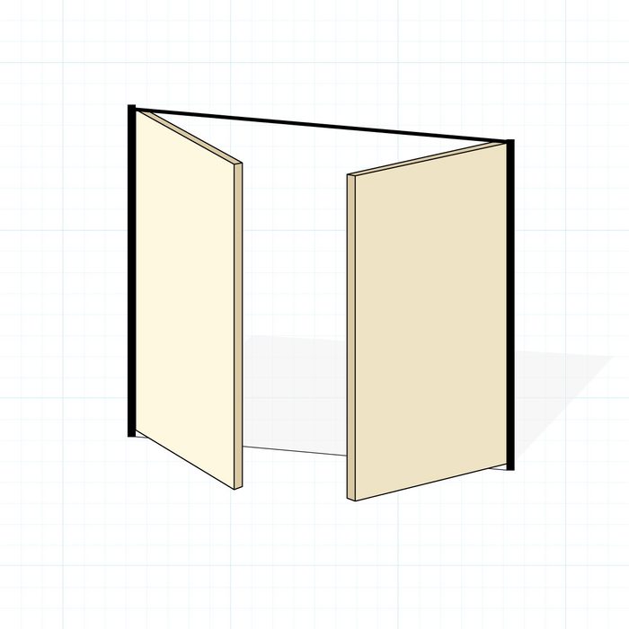 Hinged Garage Door Graphic