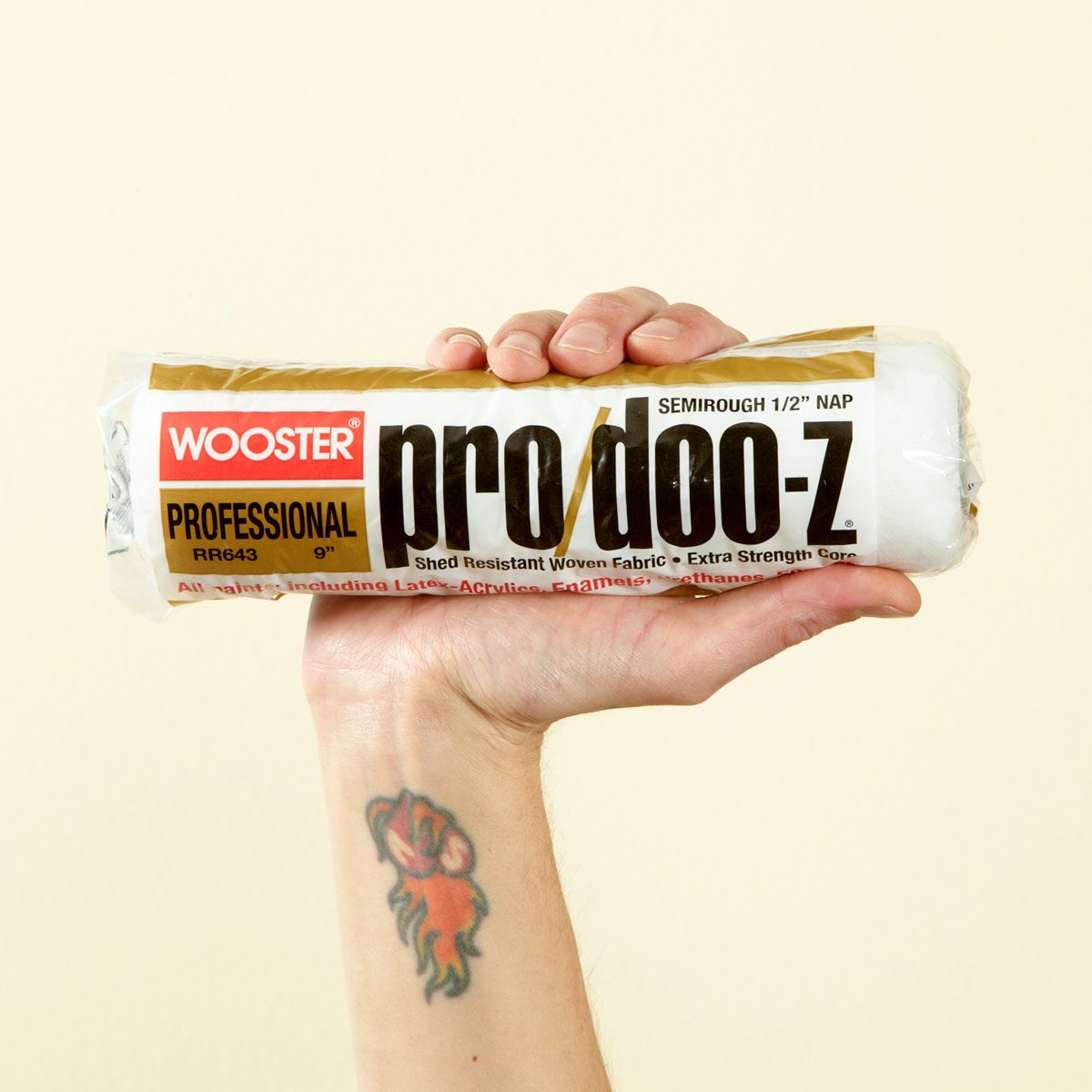 Woven Roller in Hand