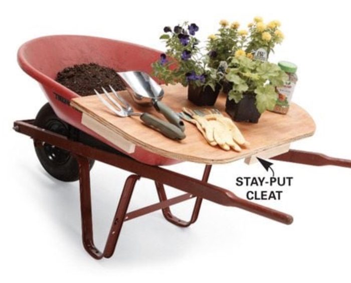 Portable Potting Shelf