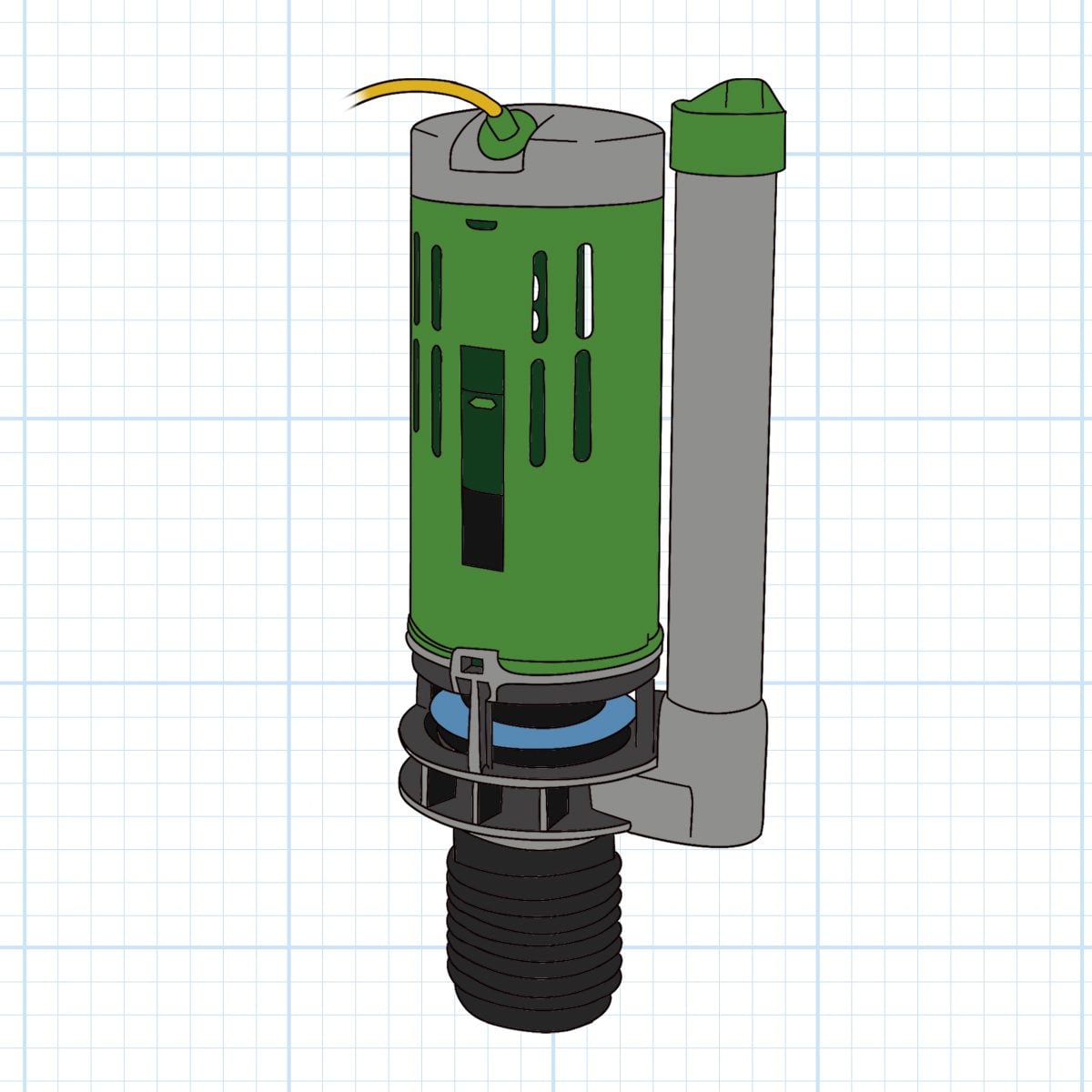 7 Toilet Flush Valve Types To Know Tower Flush Valve