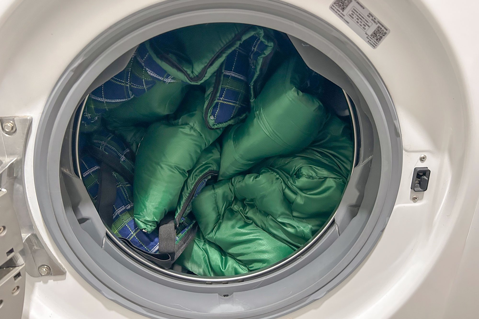 Front load in washer