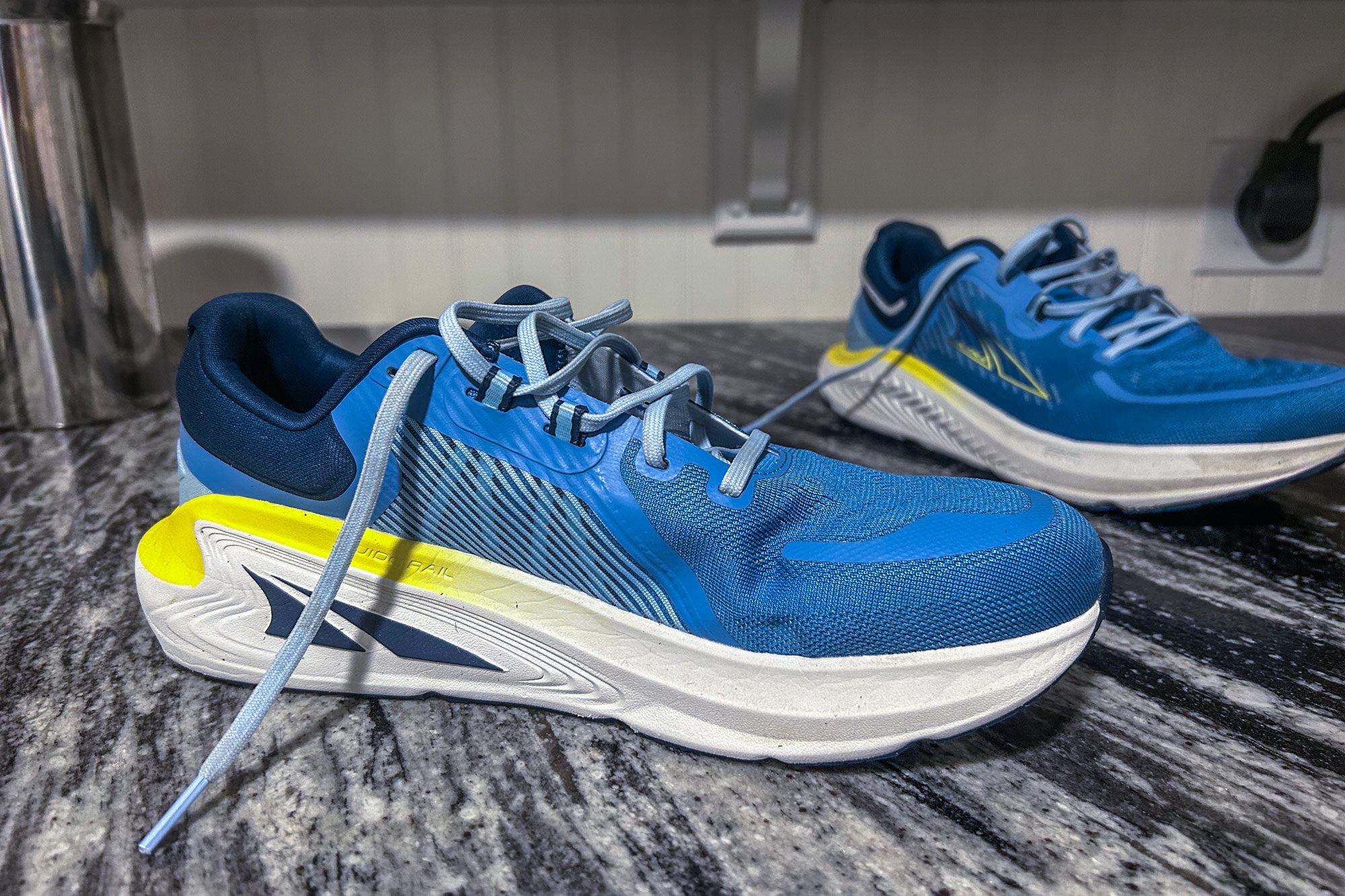 Clean and dry shoes assembled