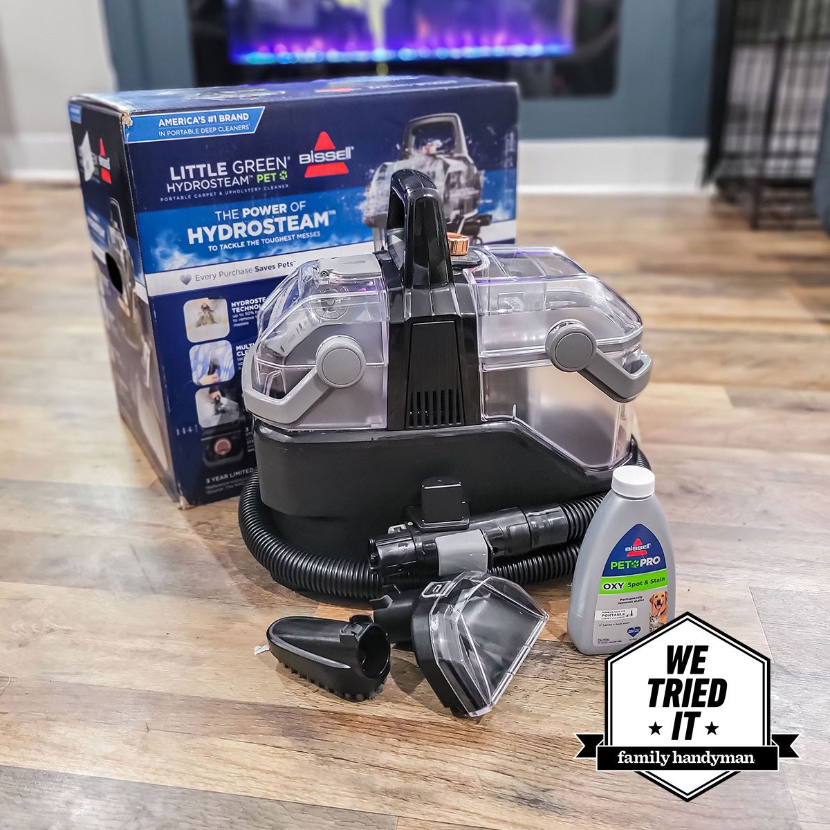 Bissell Little Green HydroSteam Pet