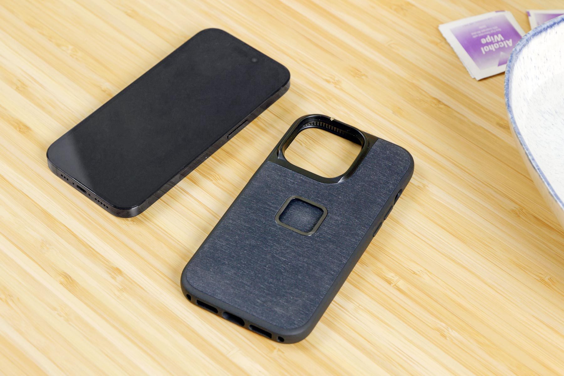 How To Clean And Disinfect A Phone Case Remove phone case and mix solution