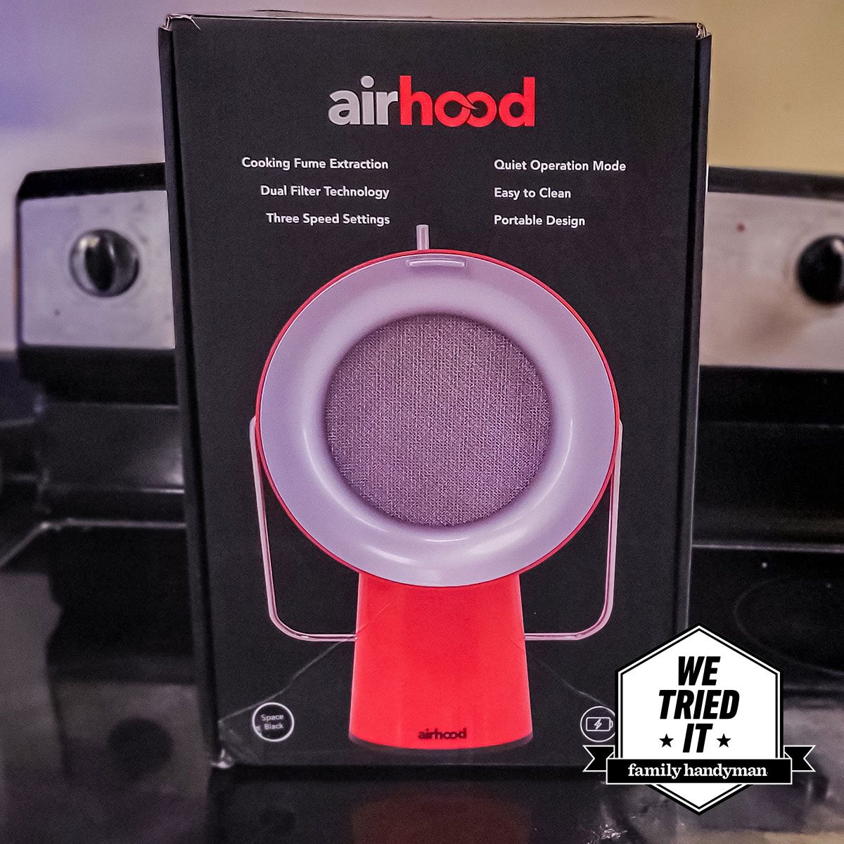 I Tried the AirHood Portable Kitchen Air Cleaner and It’s Life Changing