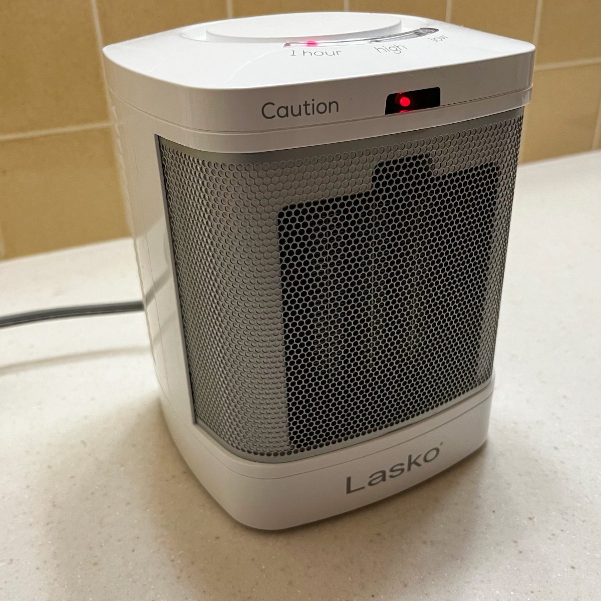 The Lasko Portable Space Heater Is a Permanent Winter Fixture in My Bathroom