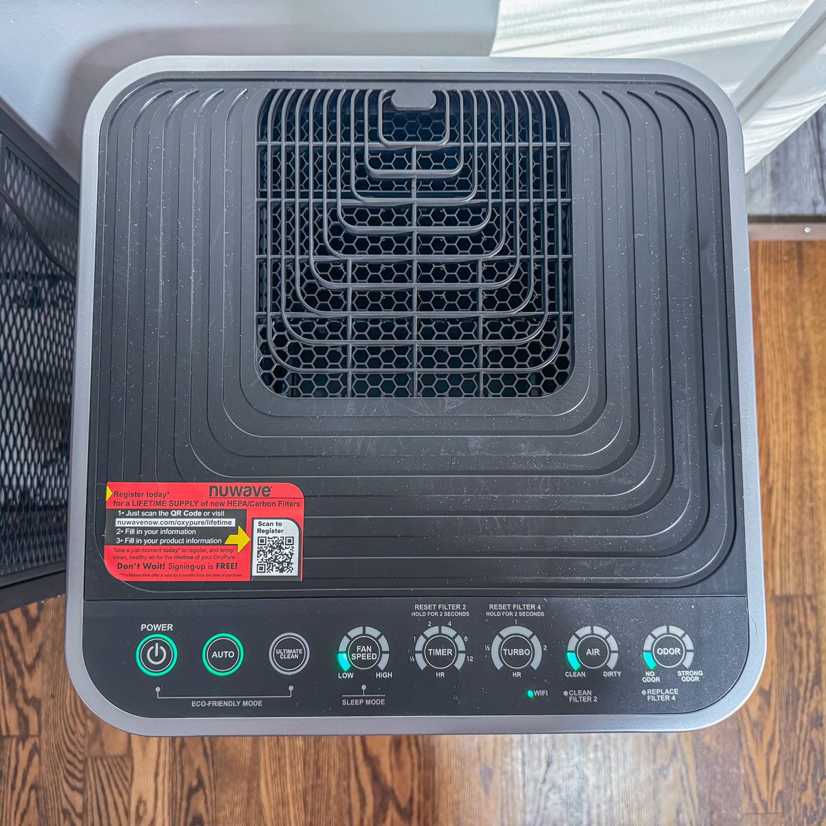 Nuwave Oxypure Air Purifier features