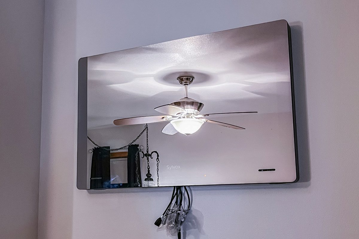 Sylvox Bathroom Tv Mirror sophisticated mirror