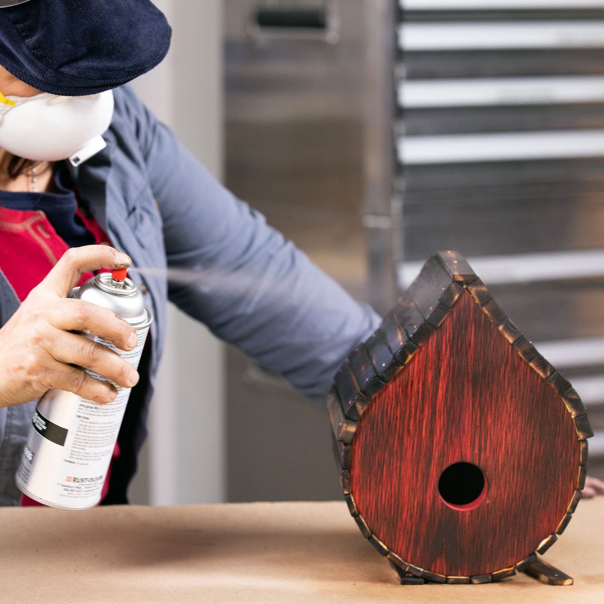 Birdhouse Spray Sealer