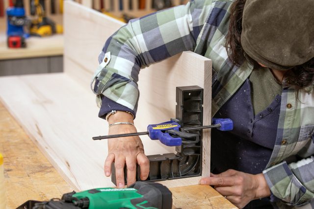 How To Build A Bathroom Vanity Build the back and shelf