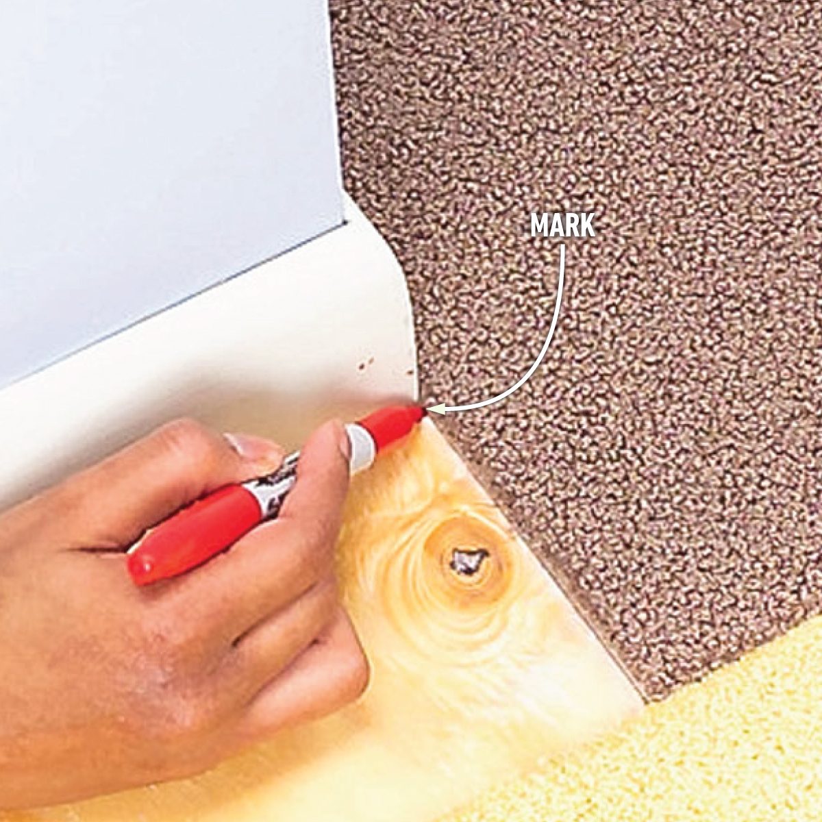 How To Install Carpet Tiles Close up