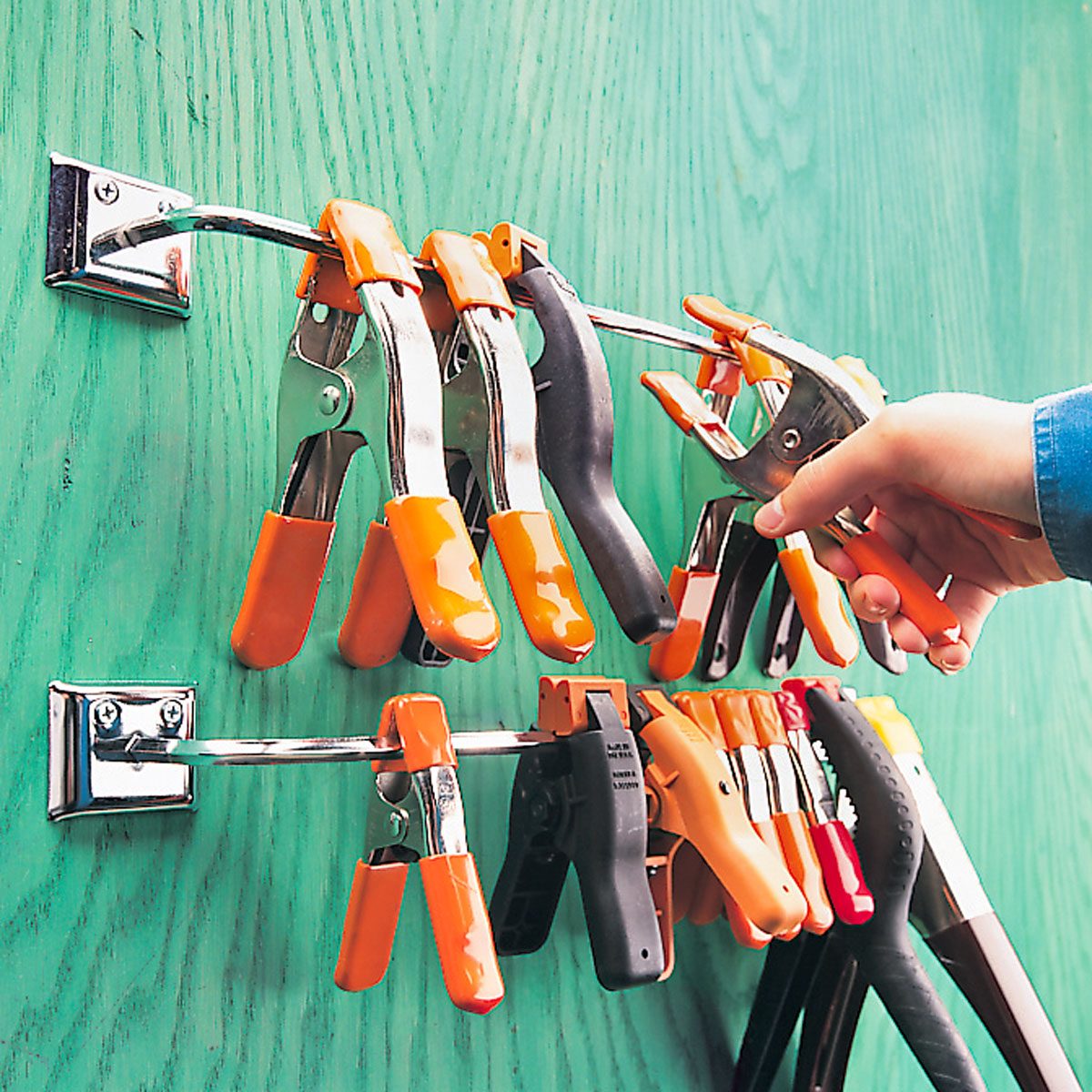 Clamp Storage Ideas Spring Clamp Roost