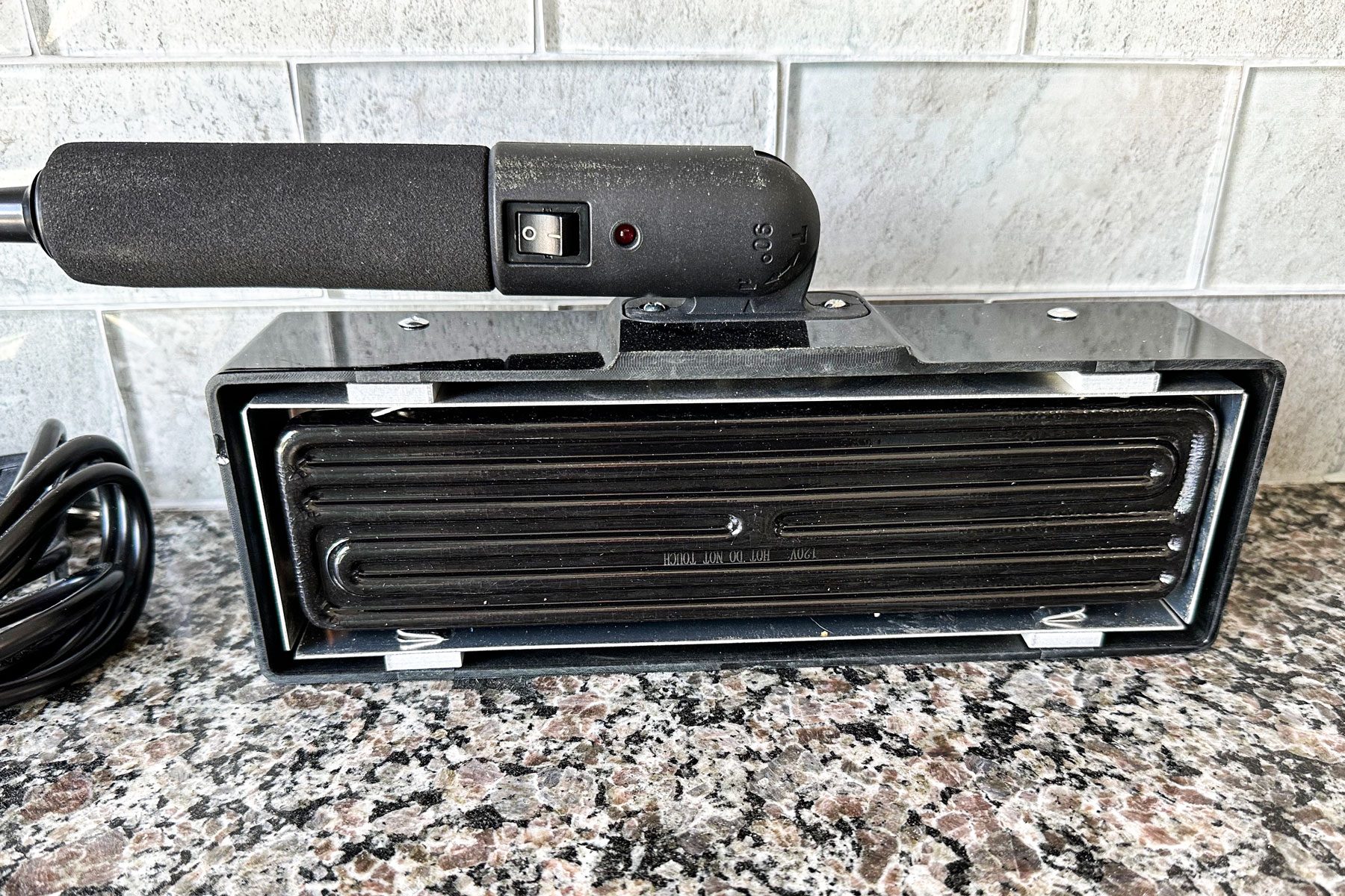 Spengar Ir Paint Stripper on a marble top 