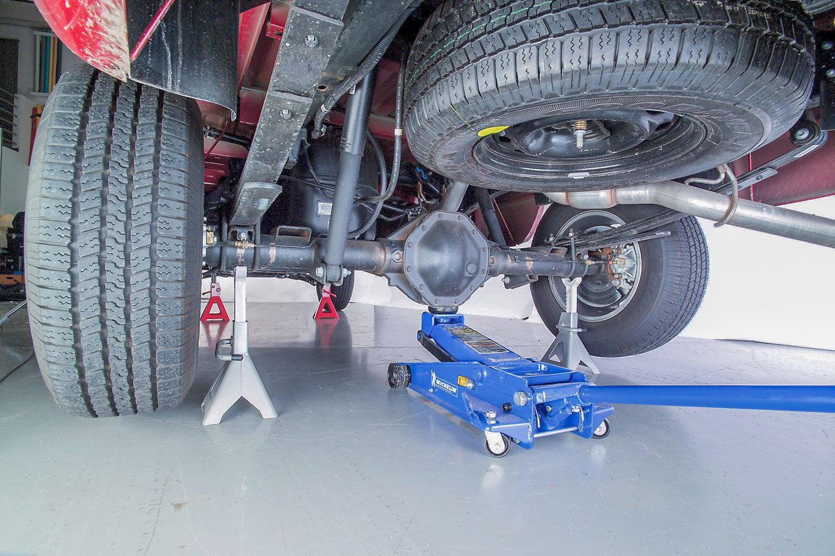 Jack up your vehicle