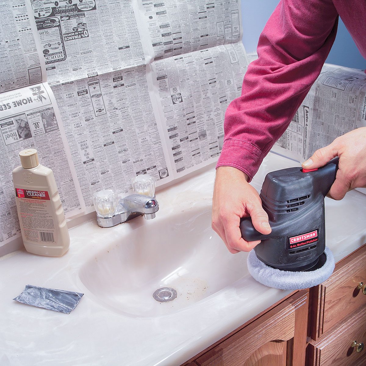 Clean And Prep The Area