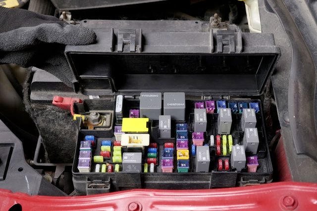 Locate car fuse panel