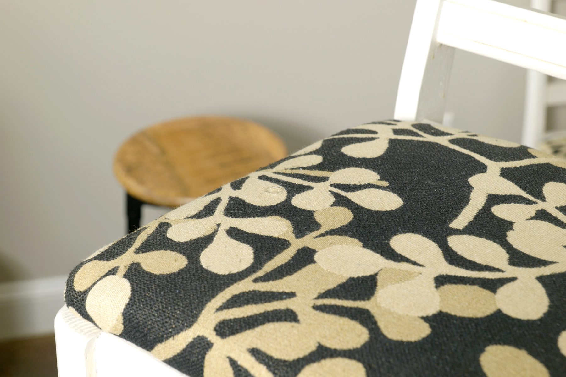 Upholstery Repair How To Fix A Hole Reattach fabric to seat