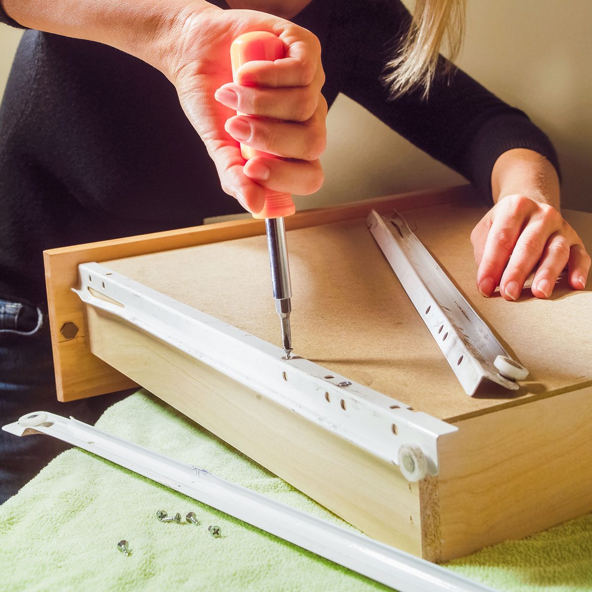 Replacing Worn Out Drawer Slides