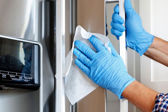 cleaning fridge gasket