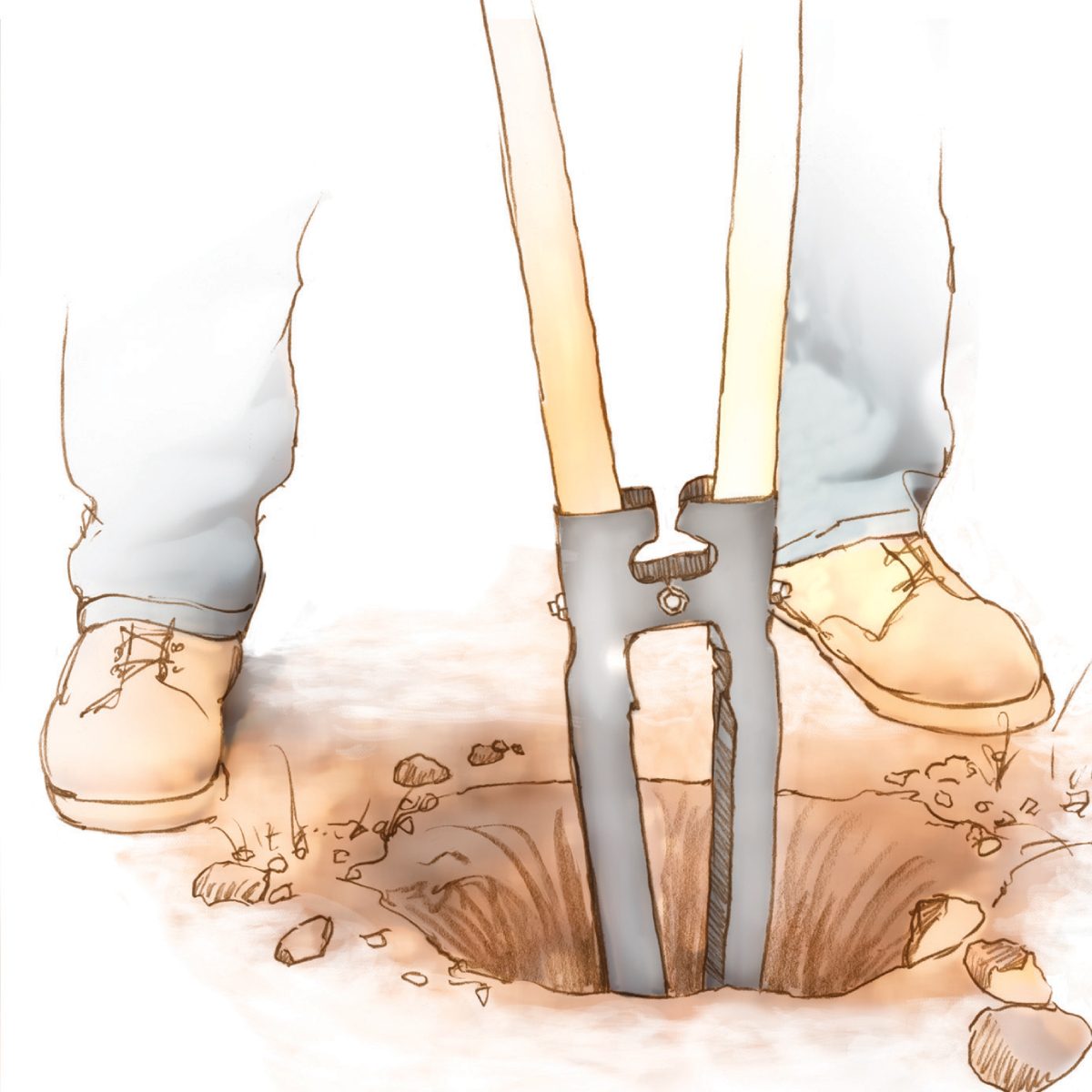 Use Your Post Hole Digger